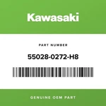 New Genuine 08, 10-11 Kawasaki Ninja 250 Cowling, Side, Rh, Ebony #55028-0272-H8. Fixed Price $416.51.