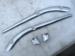 Pair Harley Davidson Chrome Cvo Softail Rear Fender Struts 60373-08 60372-08. Fixed Price $375.00.