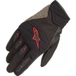 Alpinestars Shore Leather/textile Motorcycle Gloves Black/red. Fixed Price $56.95.