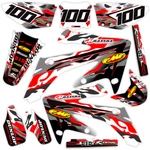 Decals For Cycra Powerflow Plastics Honda 2014 2015 2016 Crf 250 Graphics Kit. Fixed Price $179.99.