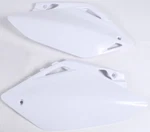 Acerbis Side Number Plates Panels Plastic White Honda CRF450R 2007-2008. Fixed Price $54.99.