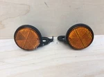 2014 KLX250S Oem Front Fork Side Reflectors. Fixed Price $15.00.