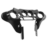 Hogworkz Vivid Black Front Inner Speedometer Cowl Fairing - HW229208. Fixed Price $419.98.
