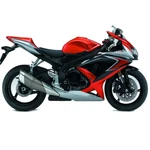 Abs Fairings For Suzuki GSXR600 GSXR750 K6 2006 2007 Candy Red Silver Body Kit. Fixed Price $292.95.