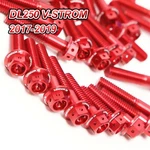 Red Cnc Race Spec Engine Bolts For Suzuki Dl 250 V-strom 17 18 19. Fixed Price $47.56.