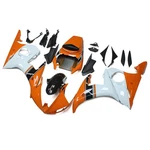 Orange White Abs Injection Fairings For Yamaha YZF600 R6 2005 Bodywork. Fixed Price $447.95.