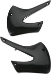 Acerbis Radiator Shrouds Scoops Plastic Black Kawasaki KX85 KX100 2001-2013. Fixed Price $54.99.
