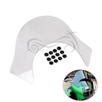 Motorcycle Clear Lip Windshield Fit For Harley Fatboy Sportster Breakout Dyna Us. Fixed Price $35.38.