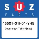 45501-01H01-YHG Suzuki Cover,seat Tail,r(gray) 4550101H01YHG, New Genuine Oem Pa. Fixed Price $183.44.