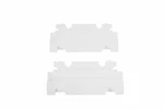 Polisport Radiator Louver (white) Fit Suzuki RM125/250 01-08. Fixed Price $44.32.