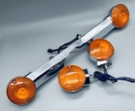 Nos! Harley Oem Front Turn Signals & Rear W/ Bar 68510-74C 68145-98 Touring. Fixed Price $89.00.