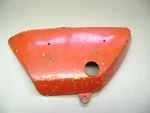 Suzuki 1972 TS125 Left Panel 26I. Fixed Price $29.00.