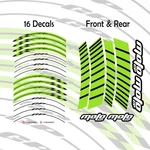 GP02 17 Inch Vinyl Decal Rim Wheel Sticker Green For CBR650F 14 15 16 18. Fixed Price $38.37.