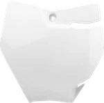 Polisport 8665700001 Number Plate - Oem White For Ktm SX65. Fixed Price $40.74.