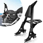 Passenger Sissy Bar Backrest Luggage Rack For Harley Sportster XL883 2004-2022. Fixed Price $169.89.