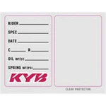 Factory Effex Kyb Suspension Spec Sticker (3 Pack) 22-90023. Fixed Price $12.80.