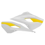 Acerbis Radiator Shrouds White/yellow For Husqvarna Fc Fe Tc. Fixed Price $54.46.