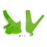 Ufo Kawasaki Kx Green Frame Guards KA02797-026. Fixed Price $20.66.