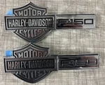 Oem Ford F150 Front Fender Harley Davidson Emblem 2006 - 07 Pair Lh. Fixed Price $155.00.