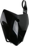 Ufo Front Number Plate Black KA04718-001. Fixed Price $33.99.