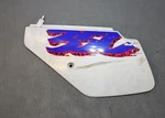 Suzuki DR350SE Left Side Cover Plastic Panel Plate. Fixed Price $55.00.