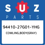 94410-27G01-YHG Suzuki Cowling,body(gray) 9441027G01YHG, New Genuine Oem Part. Fixed Price $1002.35.