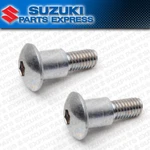Two Suzuki Oem Front Seat, Turnsignal Lamp, Fender Bolt (6X16) 09139-06146. Fixed Price $11.00.