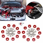 20PCS Jdm M6 Aluminum Car Engine Bumper Fender Washers Plate Bolt Screws Kit. Fixed Price $9.95.