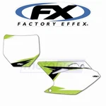 Factory Effex Graphic Number Plate Backgrounds For 2013-2016 Kawasaki KX250F Qv. Fixed Price $36.29.