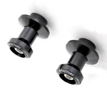 Black Spmf 8MM Rear Swingarm Spools For Kawasaki ZX-6R 636 19 20. Fixed Price $34.65.