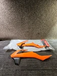 (qty 2)POLISPORT 8417900001 Radiator Shroud Orange For 16-23 Ktm 65 Sx Dirt Bike. Fixed Price $52.79.