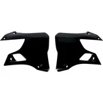 Ufo Plastics Radiator Shrouds YZ125/250 '96-00 Black YA02898001. Fixed Price $51.55.
