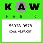 55028-0578 Kawasaki Cowling,fr,cnt 550280578, New Genuine Oem Part. Fixed Price $87.08.