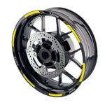 Yellow STRIPE3 17 Inch Edge Rim Sticker For Honda CBF650 14 15 16 18 19 20. Fixed Price $33.87.