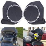 King Rear Trunk 6.5" Speaker Pods For Harley Tour Pak Road Street Electra Glide. Fixed Price $103.95.