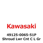 New Kawasaki Genuine Shroud Lwr Cnt Gr 49125-0065-51P Direct From Japan. Fixed Price $161.99.