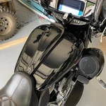 Black Dash Fuel Console +gas Tank Cap Cover For Harley Road Street Electra Glide. Fixed Price $49.25.