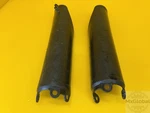 2003 Honda CR125R CR250R Front Left Right Fork Guards Shields Covers Black. Fixed Price $20.00.