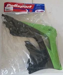 New Green/black Polisport Kawasaki KX450F Mx Radiator Scoops 2012-2015 Models. Fixed Price $40.12.