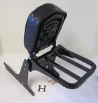 Harley-davidson '04 Up Sportster Backrest 53925-04 52909-02 52545-84 53899-02. Fixed Price $99.99.