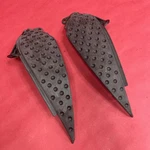 05 06 Kawasaki 636 Front Left & Right Knee Grip Tank Covers 14091-0325 Tr. Fixed Price $6.99.