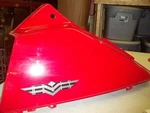 Honda Red Helix Right Trunk Cover 83500-KS4A-0002 *free Shipping*. Fixed Price $49.99.