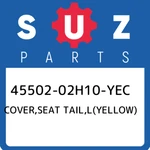 45502-02H10-YEC Suzuki Cover,seat Tail,l(yellow) 4550202H10YEC, New Genuine Oem. Fixed Price $183.44.