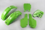 Kawasaki Kx 125 1989 Ufo Green Fairing Plastic Kit. Fixed Price $133.93.