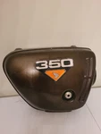 1972 Honda CB350 K4 Right Side Cover Candy Bacchus Olive Green. Fixed Price $30.00.
