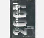 2007 Polaris Scrambler 500 4X4 Atv Oem Owners Manual 9920765. Fixed Price $39.99.