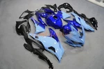 Blue Gradient Fairing Kit +tank For 2023-2025 Kawasaki Ninja ZX4RR /ZX25R. Fixed Price $454.99.