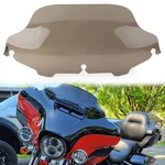 8" Windshield Wave Windscreen For Harley Touring Electra Street Glide Brown Usa. Fixed Price $29.87.