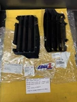 New Oem Kawasaki Radiator Guard Set 24-26 KX450F 14037-0836-6C / 14037-0835-6C. Fixed Price $64.00.