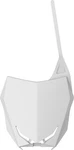 Polisport Restyle Front Number Plate White # 8666600001. Fixed Price $44.99.